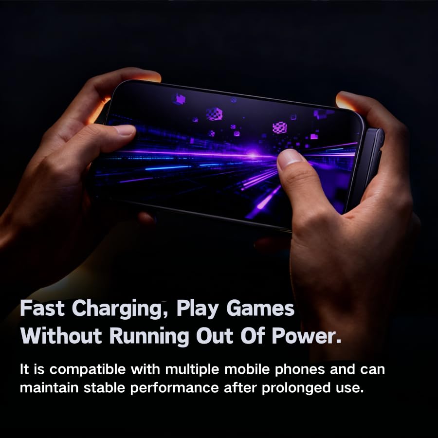 2 1 240W 2026 Sideways Phone Charger, in Invisible Holder Charger Cable, Braided Fast Charge Cable with Built-in Phone