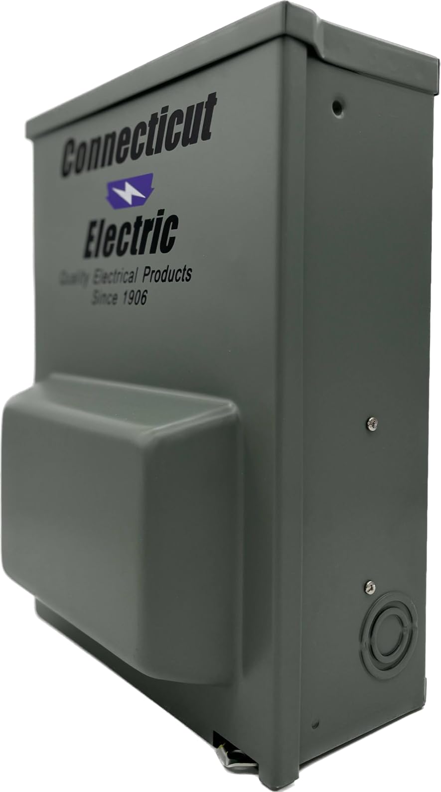 Connecticut Electric CESMPSC75GRHR 80-Amps/120240-Volt Circuit Protected RV Power Outlet , Gray