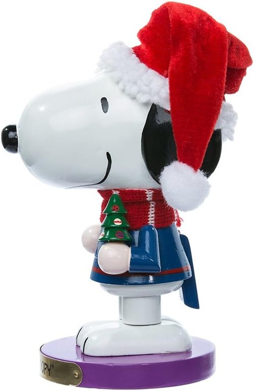 Kurt Adler Snoopy Nutcracker - 10-Inch Collectible Peanuts Holiday Decor