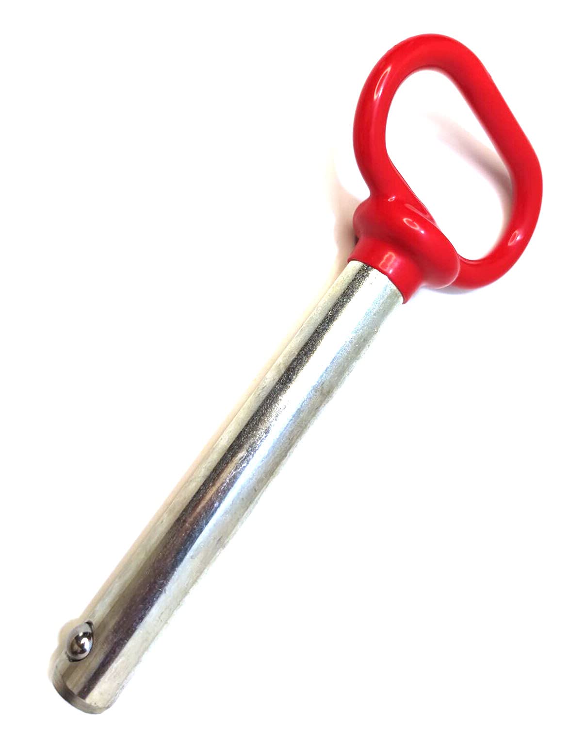 5/8" x 4" Red Handle Detent Pin ,Head Towing Hitch Pin,Safety Coupler Locking Pin,Detent Pin
