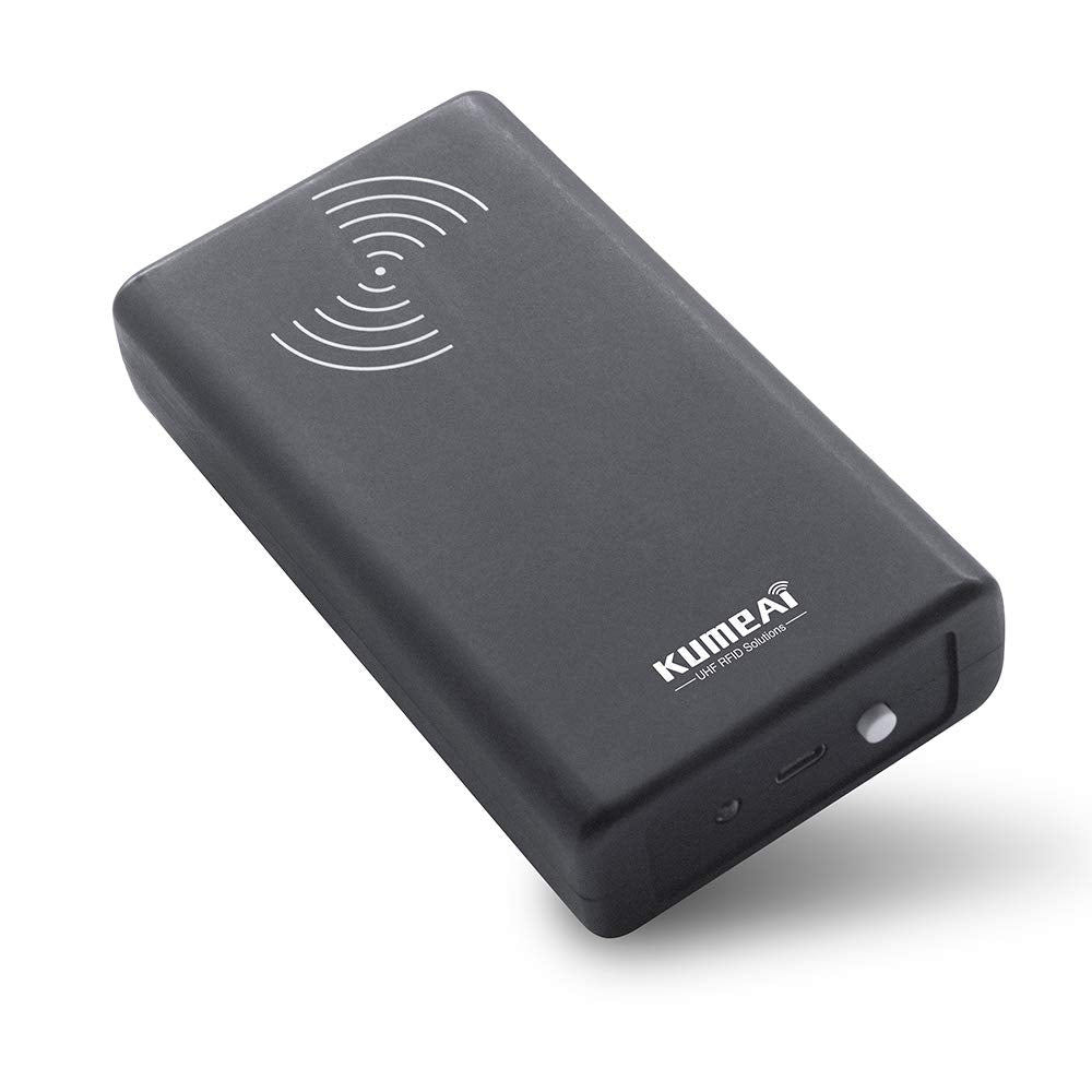 Kumeai Bluetooth UHF RFID Reader Writer, Free iOS, Android App and SDK, Run on Various OS. (10000 mAh)