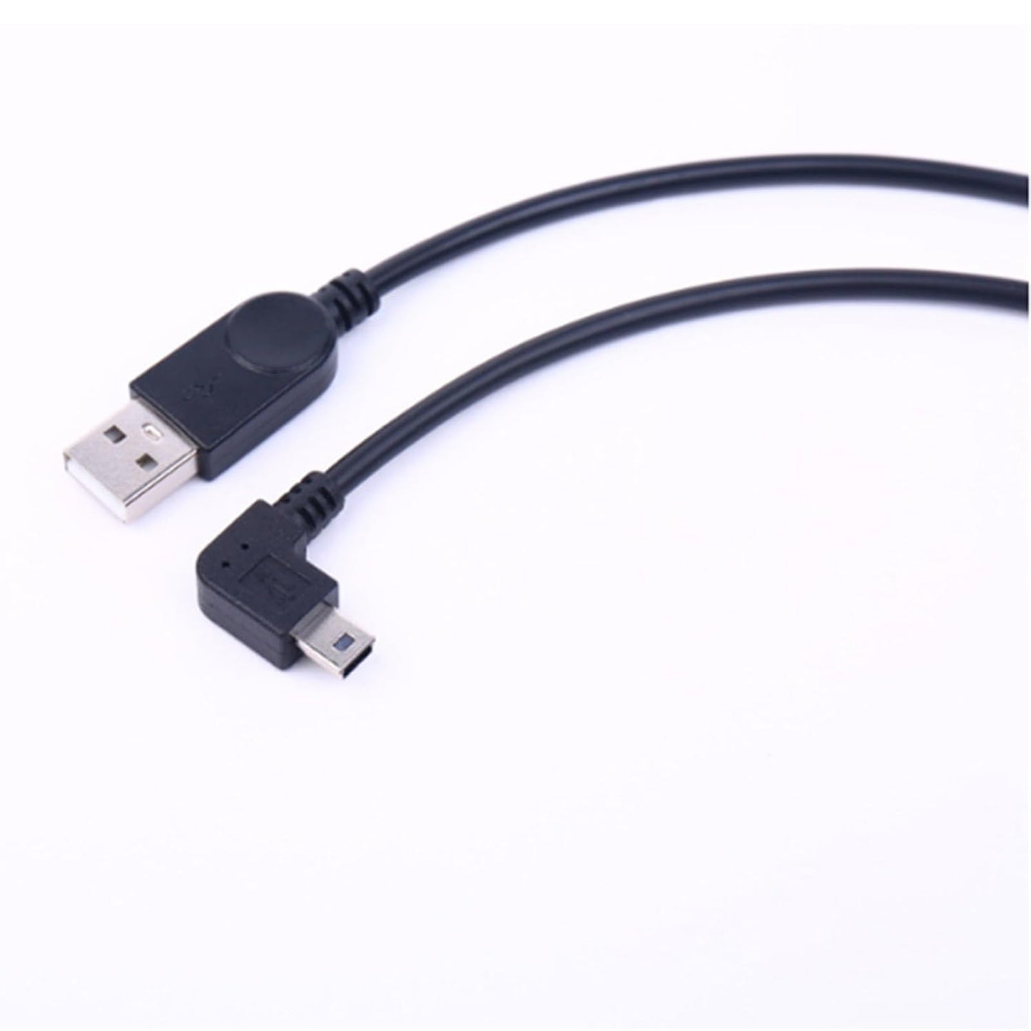 KADSXIYA 30cm 5Pin MP3 USB to Right Angled USB Power Charging Cable Data Transfer Wire Line for Digital Cameras