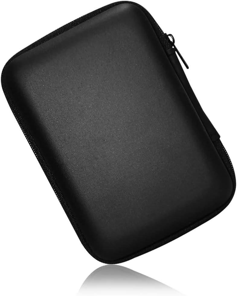 SYIDINZN 2.5 Hard Drive Carrying Case Storage Organizer Bag Multi-Purpose Universal Carry Pouch Compatible with Western
