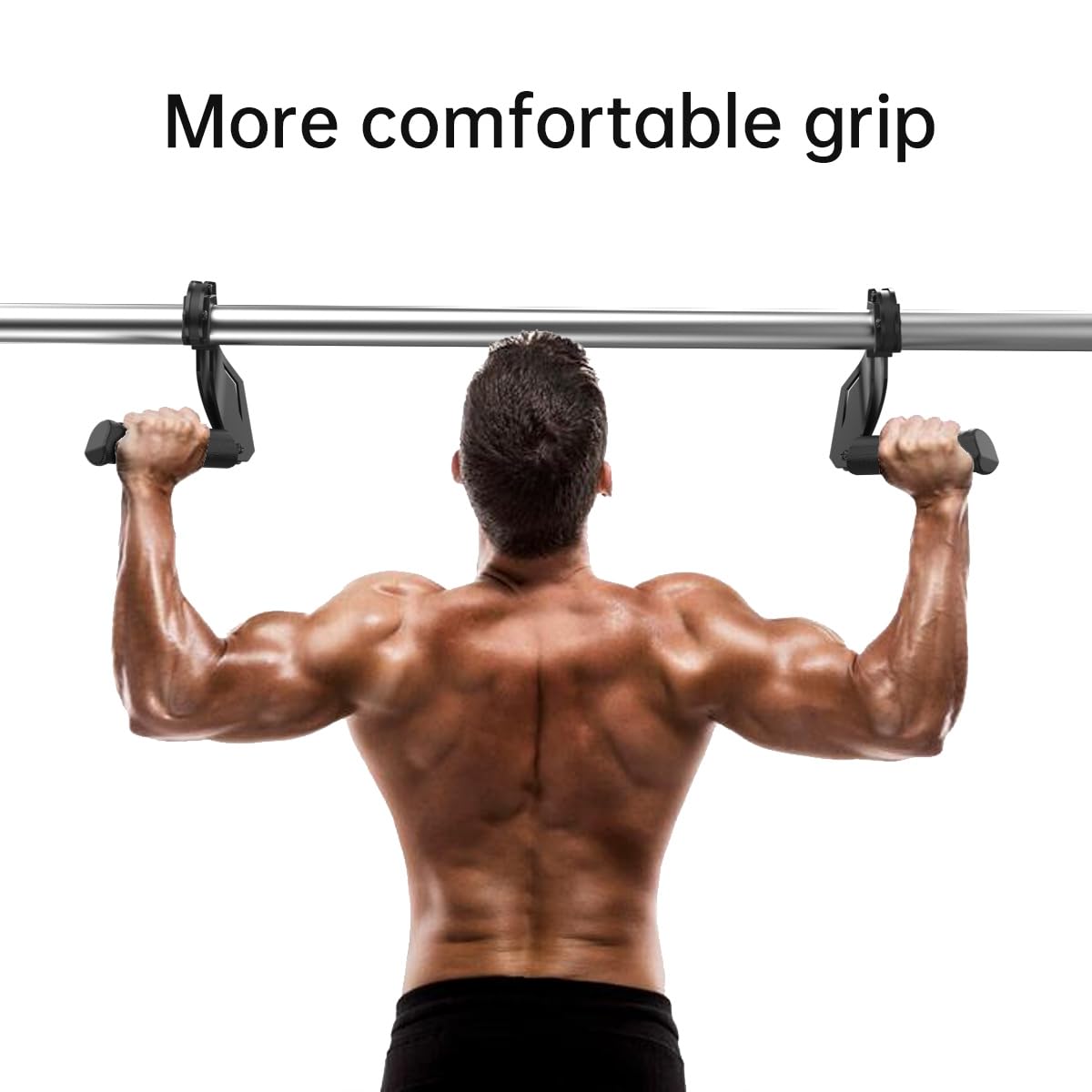 AimiDream Neutral Grip Handle Attachment for Pull-up Bars, Barbells and Resistance Bands,Angle