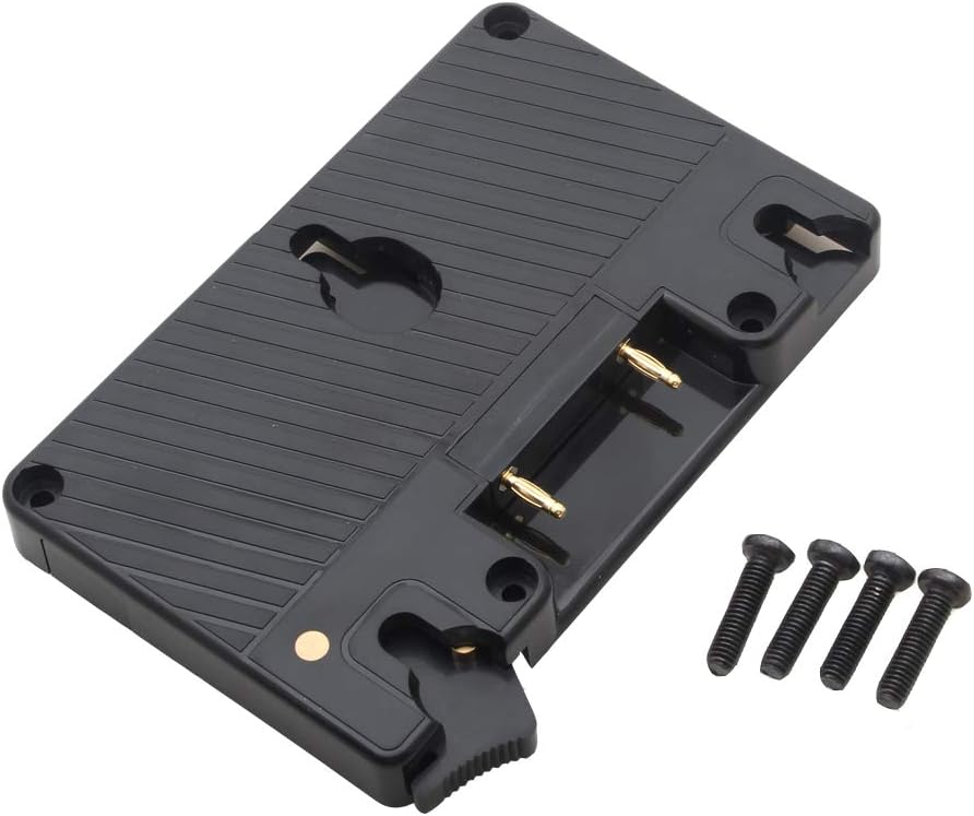 FocusFoto ANT0N Battery Power Supply Adapter Plate with D-tap Output for Bauer Gold Mount Battery for Panasonic DSLR