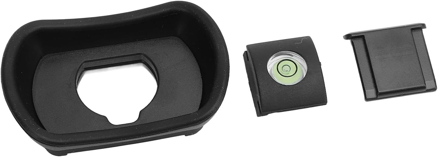 3 GFX100II, 100, XH1, GFX50S, T5, T4, T2 Yctze Pcs Camera Viewfinder Eye Cup, Hot Shoe Cover & Bubble Level for Fit
