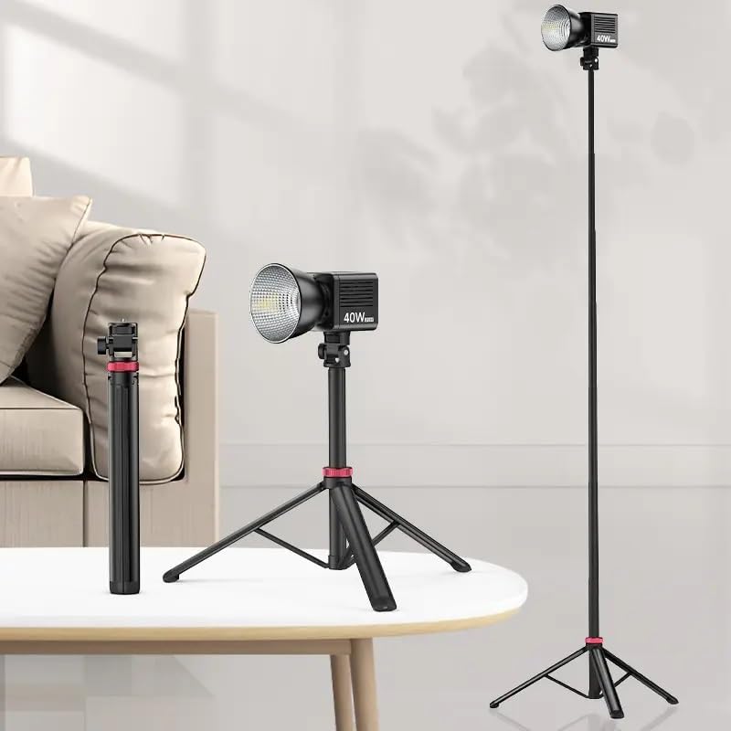 AceTaken 81'' C920/MX 4K/C922/C930/Brio 500/StreamCam 16 15 14 13/Samsung S24 S23 S22 Webcam Floor Tripod Stand Holder