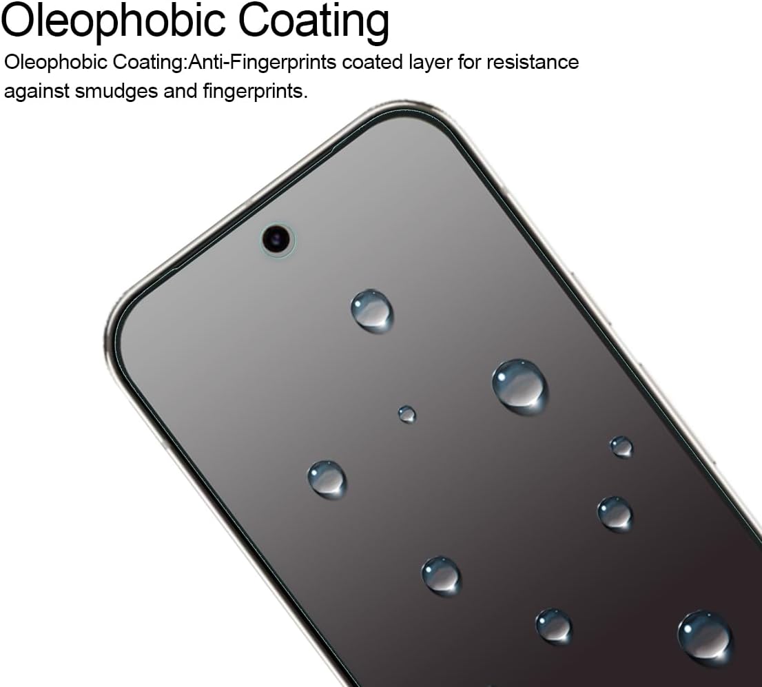 (3 Pack) 9a Supershieldz Designed for Google Pixel Tempered Glass Screen Protector, Anti Scratch, Bubble Free
