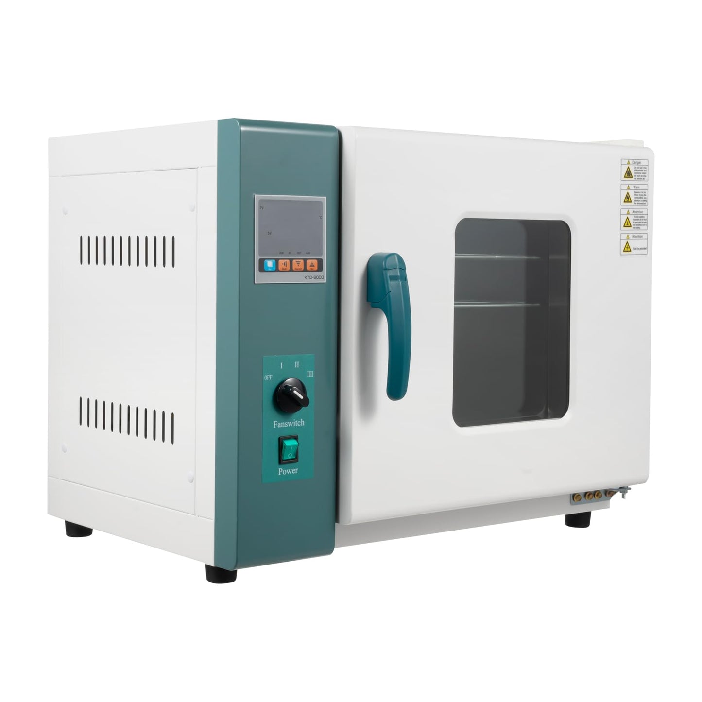110V 1000W Horizontal Electric Blast Drying Oven 45L/12Gal Lab Forced Air Convection Drying Oven with Intelligent Temperature Controller for Industrial, Schools, Research Institutes