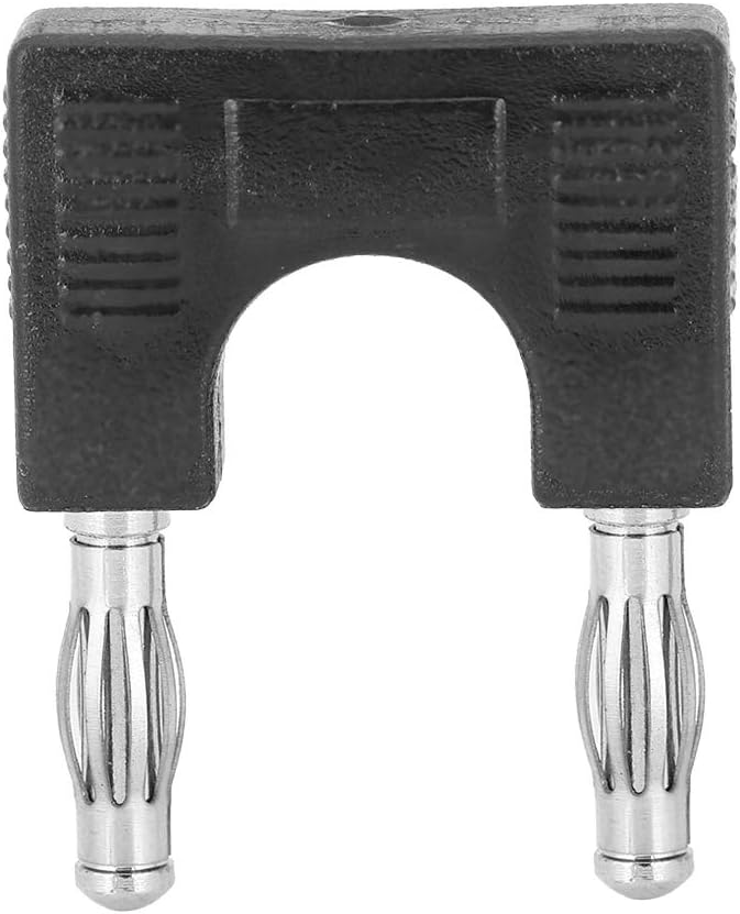 Spryflower 20Pcs 4mm 3mm, Dual Banana Plug, Brass - Proof U - Shaped Audio Adapter Connector for Speaker Cables up