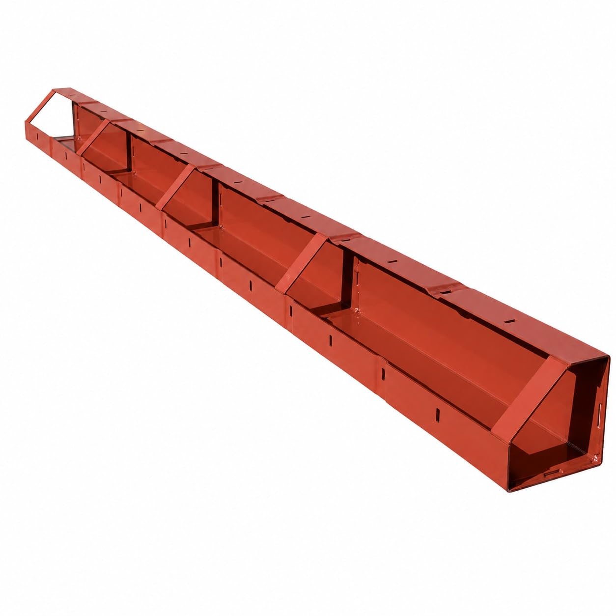 6" x 6" x 8 ft Inside Corners for Steel-Ply Concrete Forms - Sandbaggy (10, 6" x 6" x 8 ft)