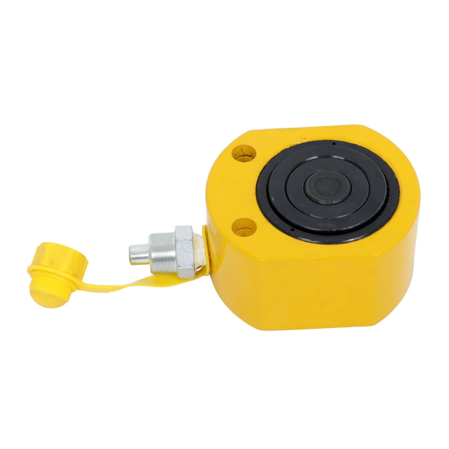 kimllier Low Profile Hydraulic Cylinder 30T 60mm Stroke Multi-Section Ram Jack for Industrial Machinery, Shipyard and Bridge Construction Lifting
