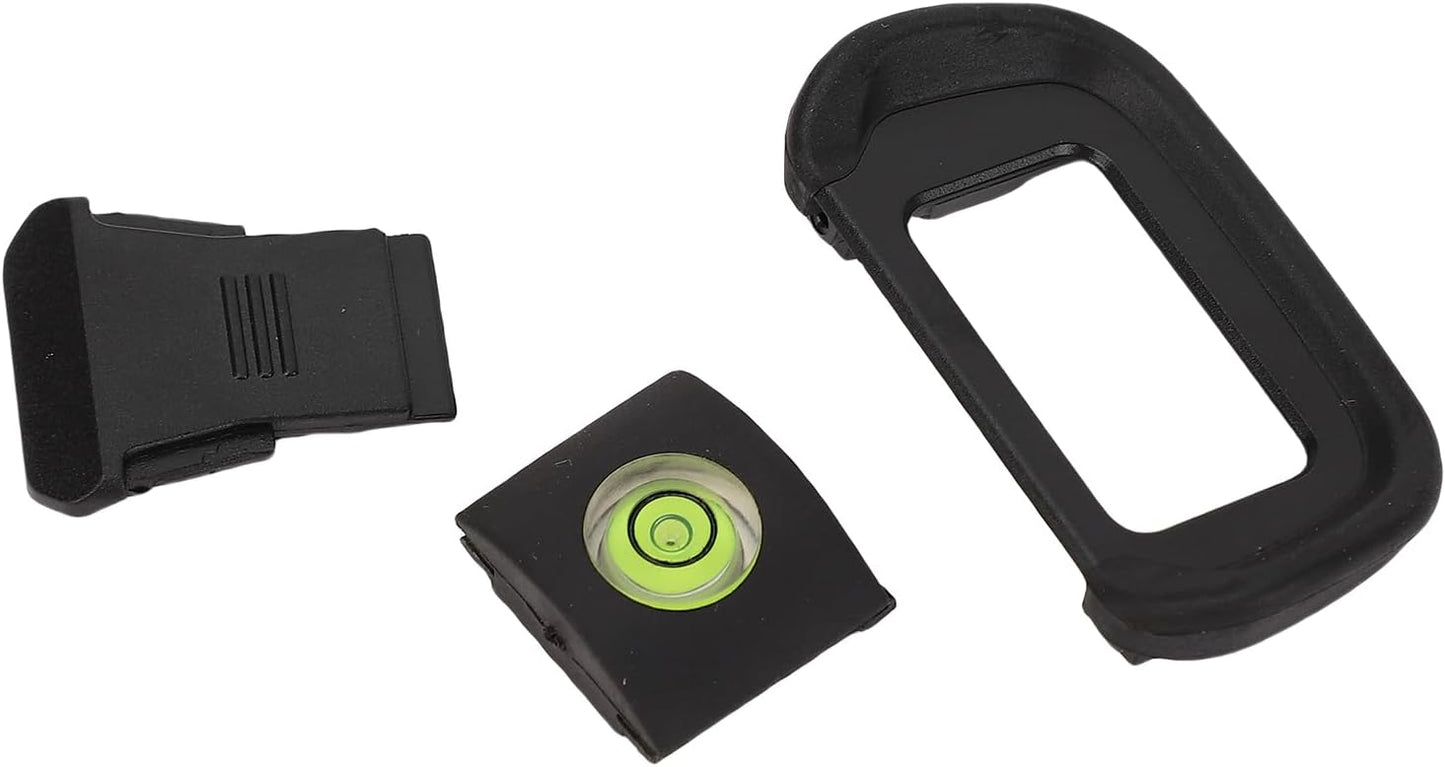 3-in-1 Set R10 Pomya Camera Viewfinder Eyecup, Hot Level & Protective Cover - Compatible with R & Mirrorless Cameras
