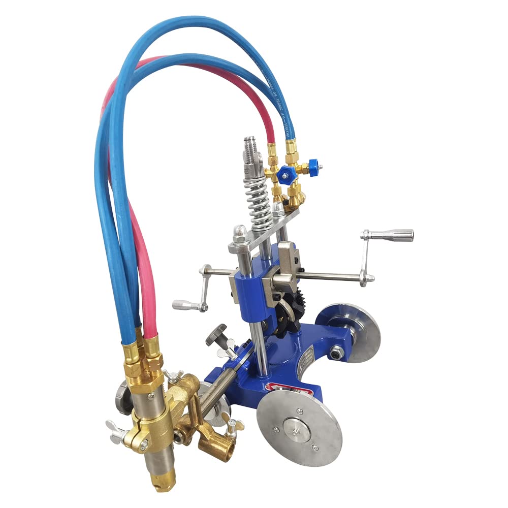PreAsion CG2-11Y Manual Pipe Cutting Machine Pipe Torch Cutter Hand Portable Pipe Cutter Gas Cutting Machine Torch Track Cutter