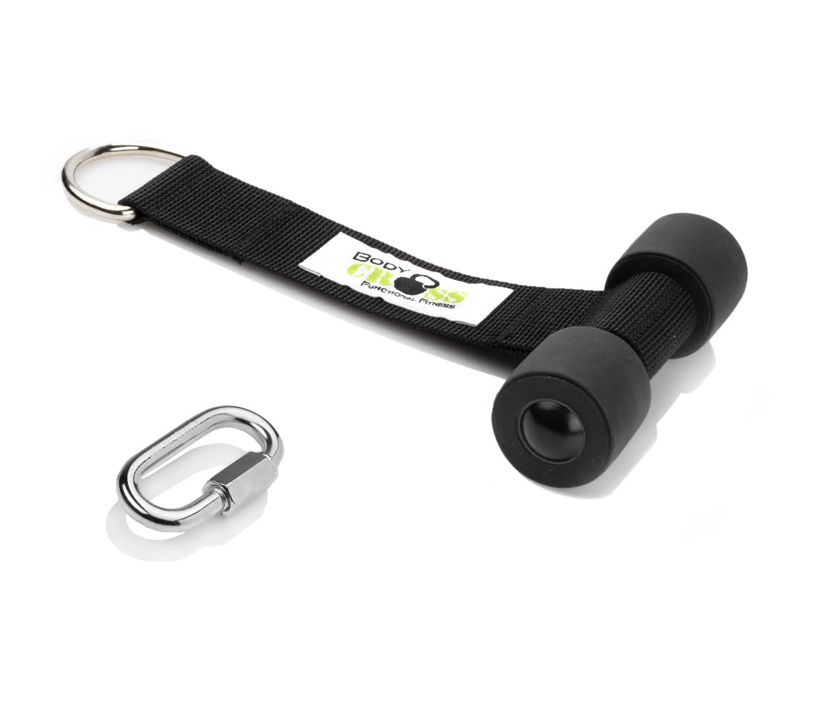 BodyCROSS Door Anchor | Fixing System for Suspension Trainer | Rip Trainer | Bungee Trainer (black)