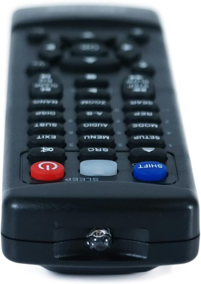 Tekswamp DVB712 Cassette Replacement Remote Control for Zenith DVD Recorder/Video Recorder