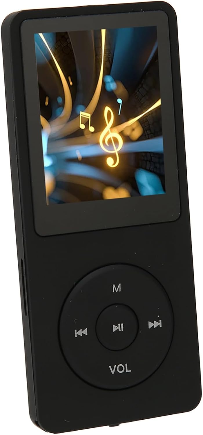 Dioche MP3 MP4 8GB 30Hrs (#1) Compact Music Player Playback Support Formats for Exercise Running
