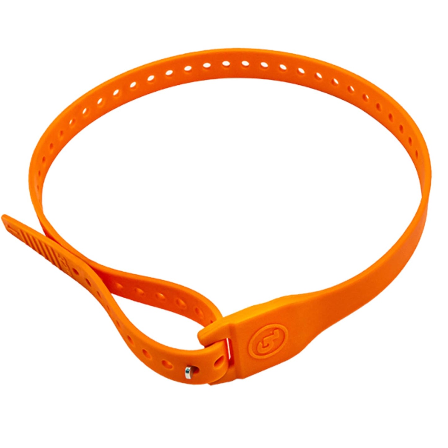 Giant Loop Pronghorn Straps, Multi-Purpose Cargo Straps with Virtually Unbreakable Fasteners, 32" Orange, 2-Piece Pack