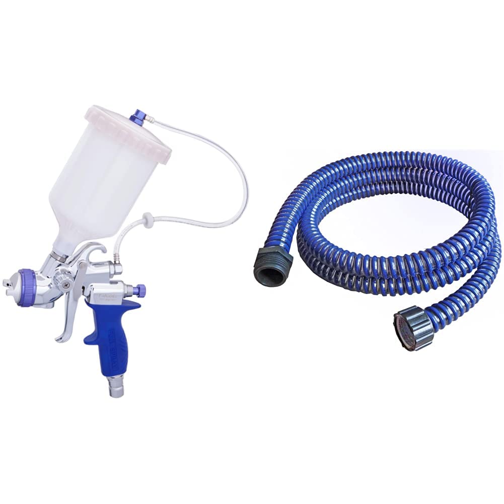 Fuji Spray Gun and Flexible Whip Hose Bundle