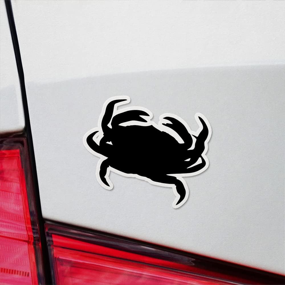 2 ANDVER3e54901BL110322 Decal Stickers Of Crab Premium Indoor (No Waterproof) Vinyl Decal Stickers For Laptop Phone