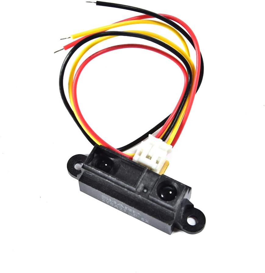 Comimark 1Pcs GP2Y0A21YK0F 10-80CM Sharp IR Analog Distance Sensor Distance Cable for Arduino