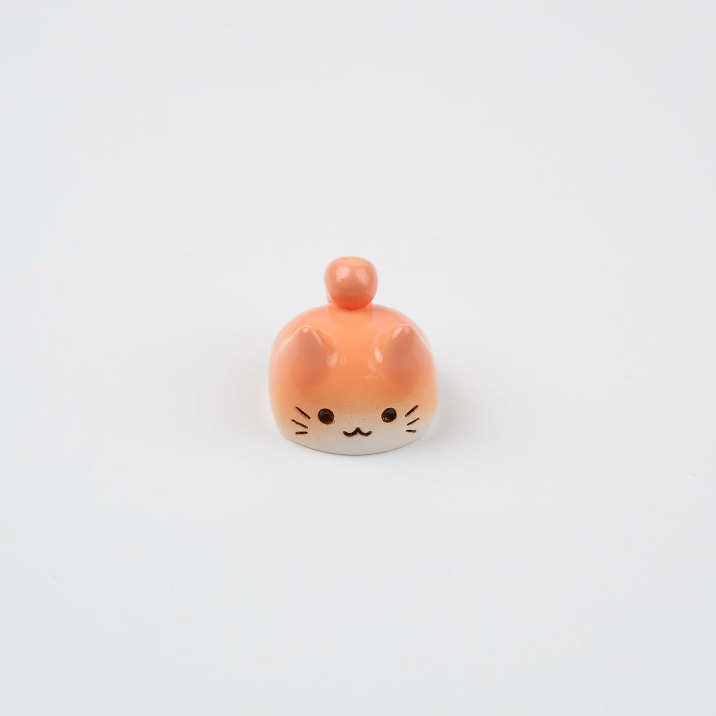 Witwikey 1U Artisan Cat Keycap for Mechanical Keyboards Esc, Orange Cat, Handmade Resin, Size, MX Switch Compatible