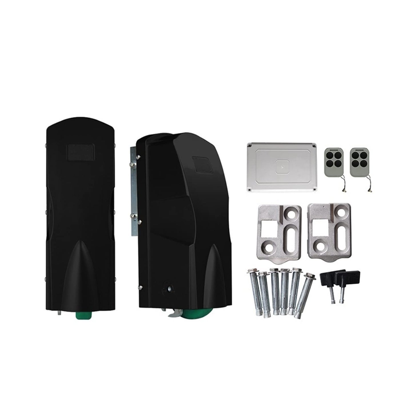 MZGYYD Automatic Gate Opener Kit Double Rolling Wheel for Dual Home Automatic Gate/Door Strong Engine Actuator