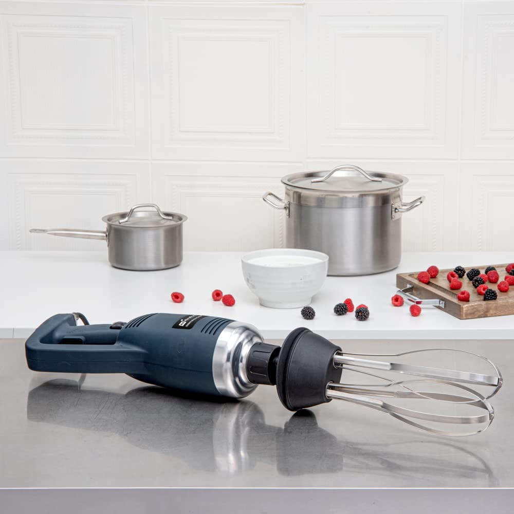 Restaurantware-ATTACHMENT ONLY: Hi Tek 10 Inch Immersion Blender Whisk, 1 Dishwashable Blending Whisk - Blender Sold Separately, Durable, Stainless Steel Whisks Blenders Attachment