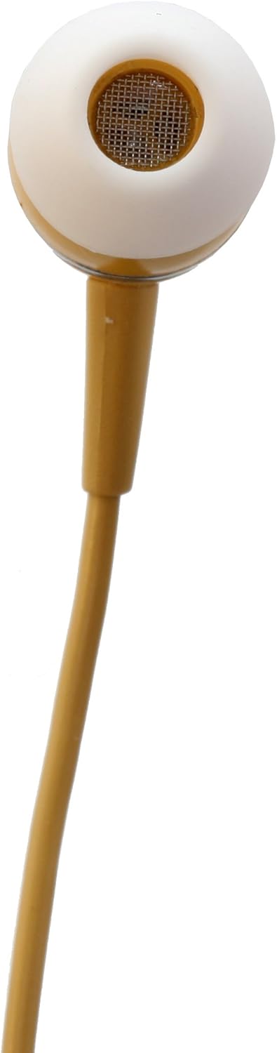 Scan Sound, Inc. 1-Bud 3.5mm MP3 Single-Ear Stereo Earphone w/ Plug and Soft Rubber eartip for Players, Tablets, Mobile