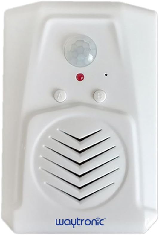 Waytronic MP3 Replaceable Voice PIR Infrared Motion Sensor Activated Welcome Doorbell for Shop Store Christmas Audio