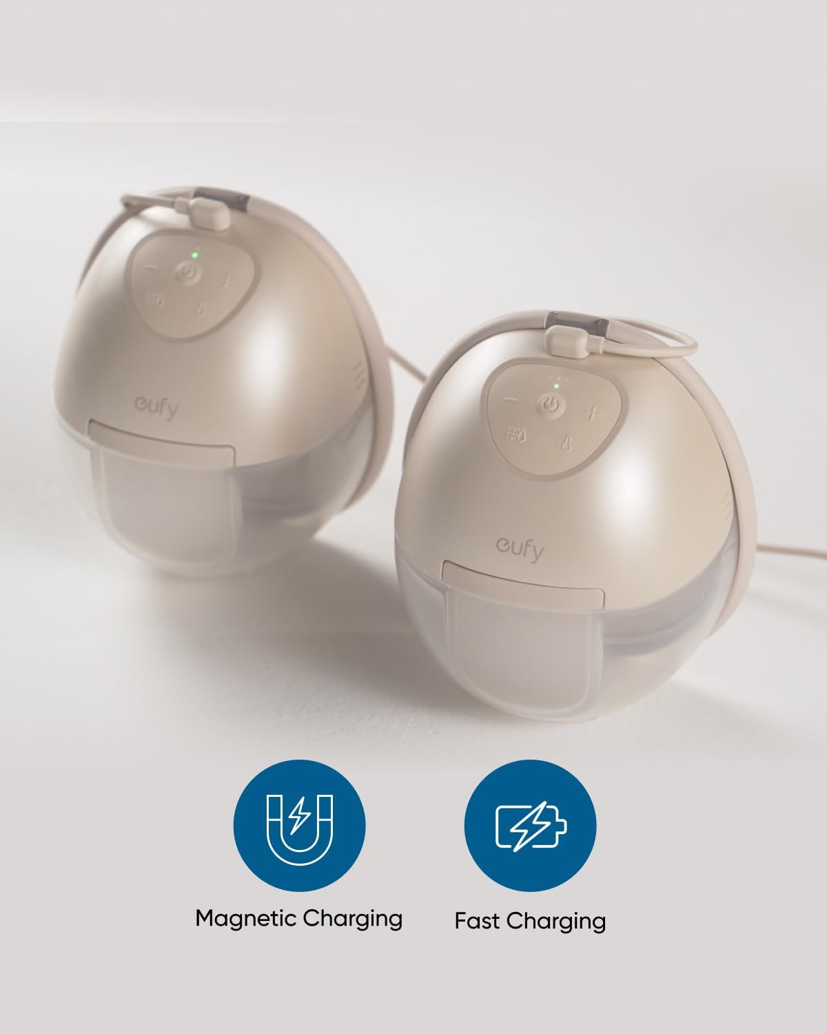 S1/S1 eufy Security Original Magnet Charging Cable for Wearable Breast Pump Pro, Hands-Free, Fast Magnetic Charging