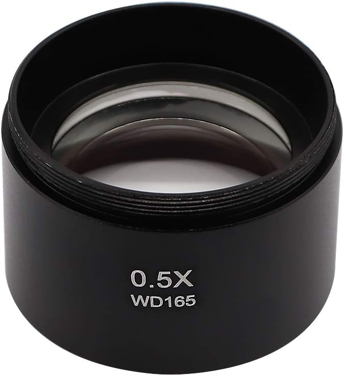 DIYPHONE SM05 0.5X Microscope(48mm) Barlow Lens Super Widefield Assisted Auxiliary Len for SM Series Stereo Zoom
