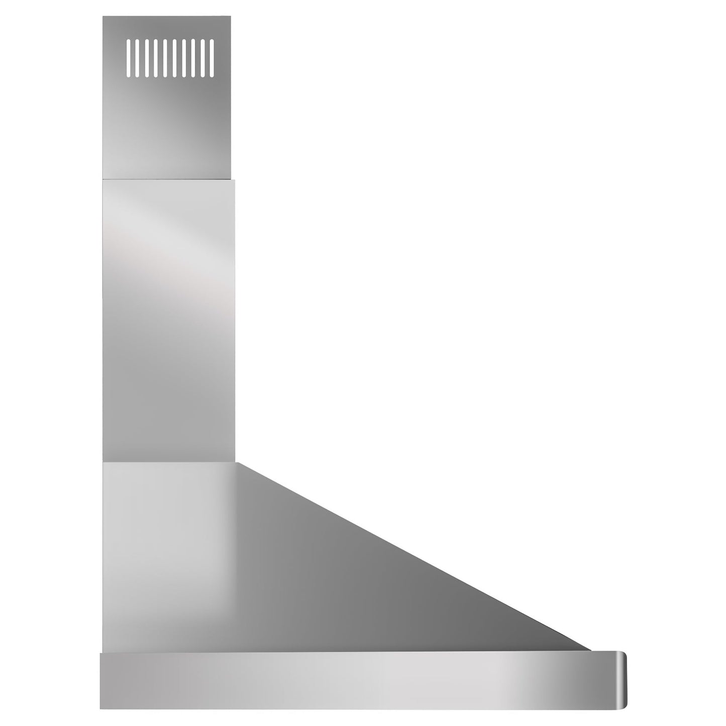 COSMO COS-63190 36 in. Vista Collection 380 CFM Ducted Wall Mount Range Hood, Button Controls, LED Lights, Stainless Steel