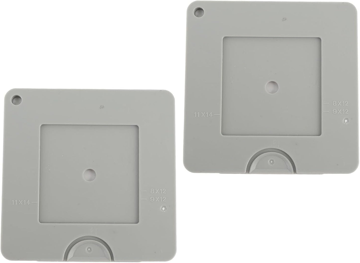 2PCS View Finder with Sliding Mechanism & Color Isolation for Artists, Adjustable Framing Tool for Painting, Drawing