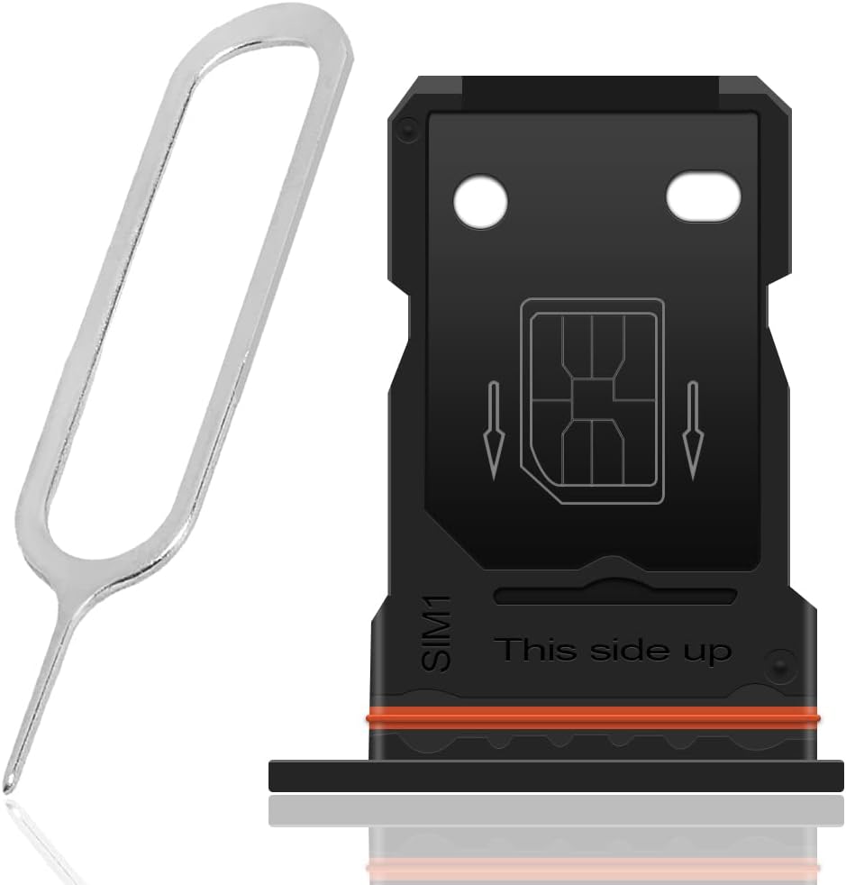 Generic 9 Replaceable Standard Durable Single SIM Card Tray Holder w/SIM Card Ejection Pin Compatible with OnePlus Pro