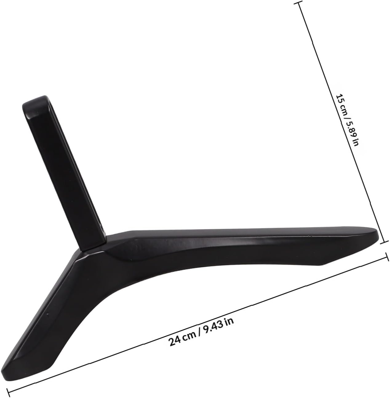 GALPADA Universal TV Stand Base with Screws, Iron Tabletop Support Bracket for Replacement TV Stand Legs, Compatible