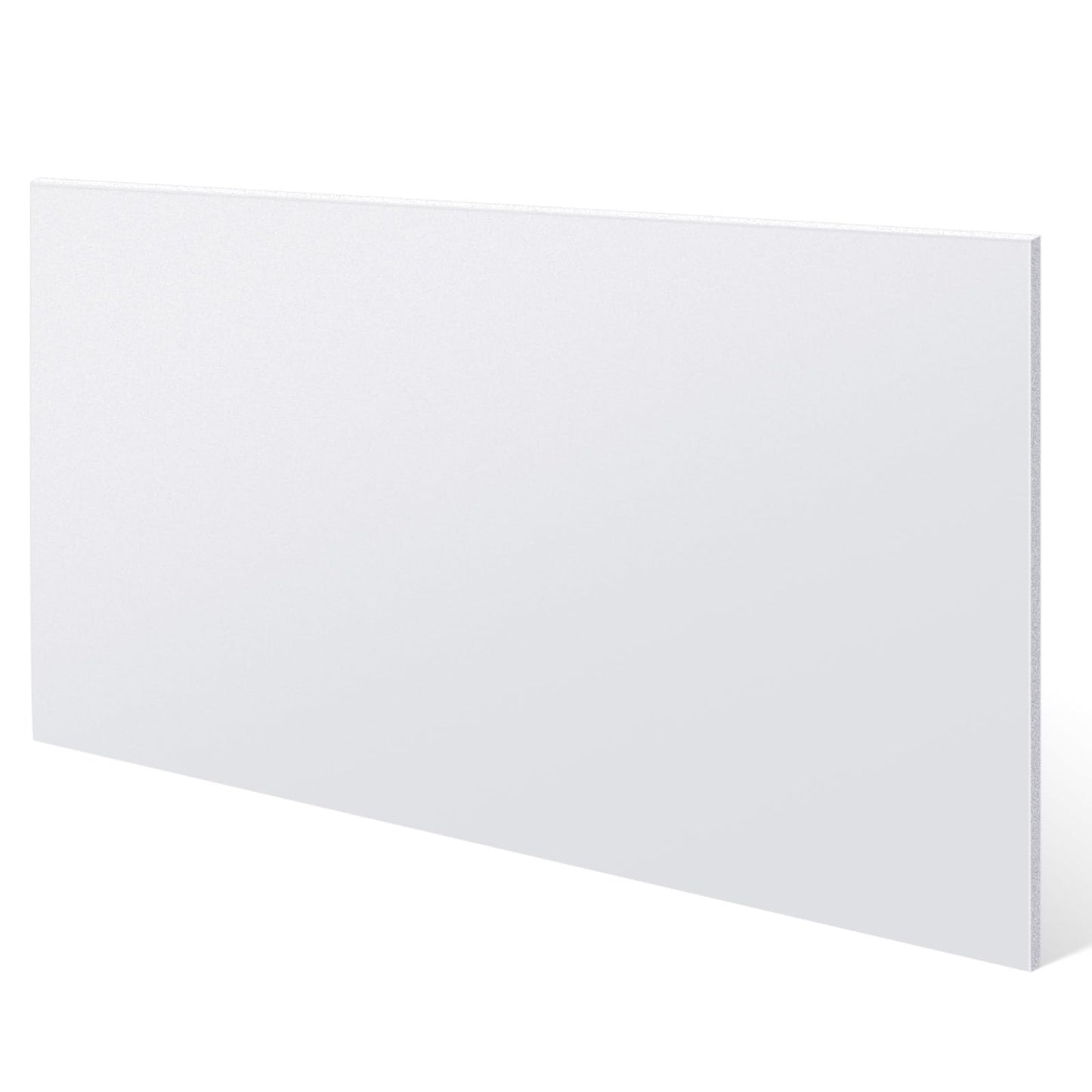 Sasylvia Hdpe Sheet, Hdpe Plastic Sheet Flexible High Density Polyethylene Cutting Board Solid Plastic Block for Marine, CNC, Machining, Industrial, DIY Projects(1/2" X 24'' X 48'',White,1 Pcs)