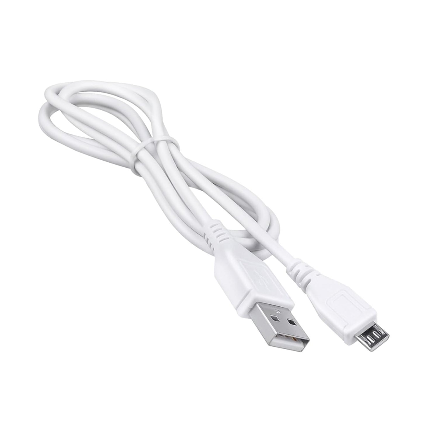 5ft S-100 White Micro USB Power Charging Cord Cable Lead for Sound Oasis White Noise Machine & Speaker