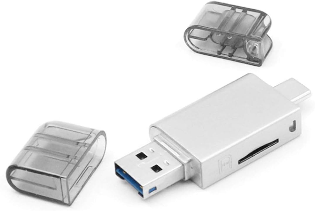 cablecc 2.0 USB-C Type C/USB to NM Nano Memory Card & TF Micro Card Reader for Huawei Cell Phone & Laptop