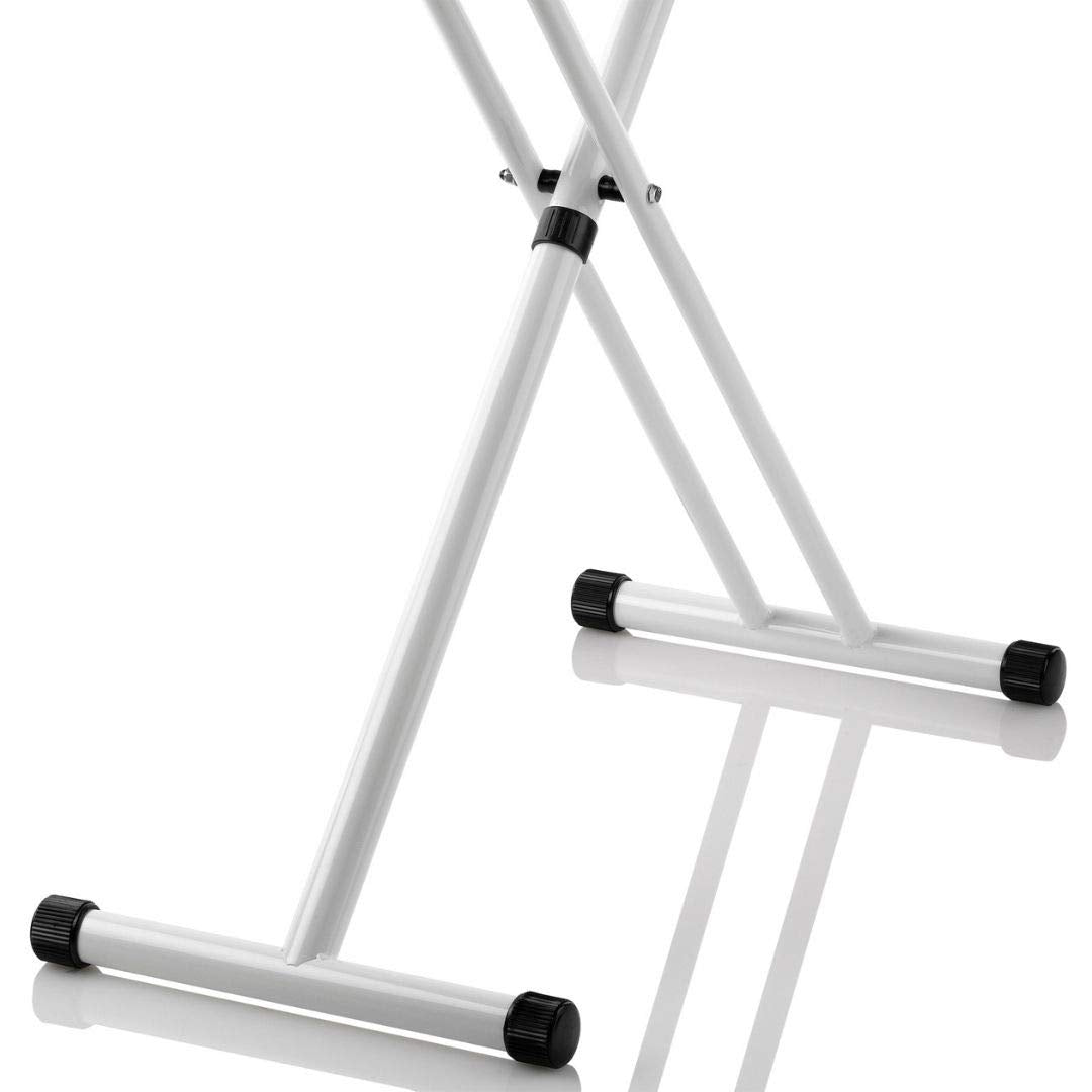 Reliable 120IB Home Ironing Board 19” X 47.5” Made in Italy Portable Ironing Board with Vera Foam Memory Foam Cover, 7 Step Height Adjustable, Heavy-Duty Tube Frame Construction, Strong Iron Rest