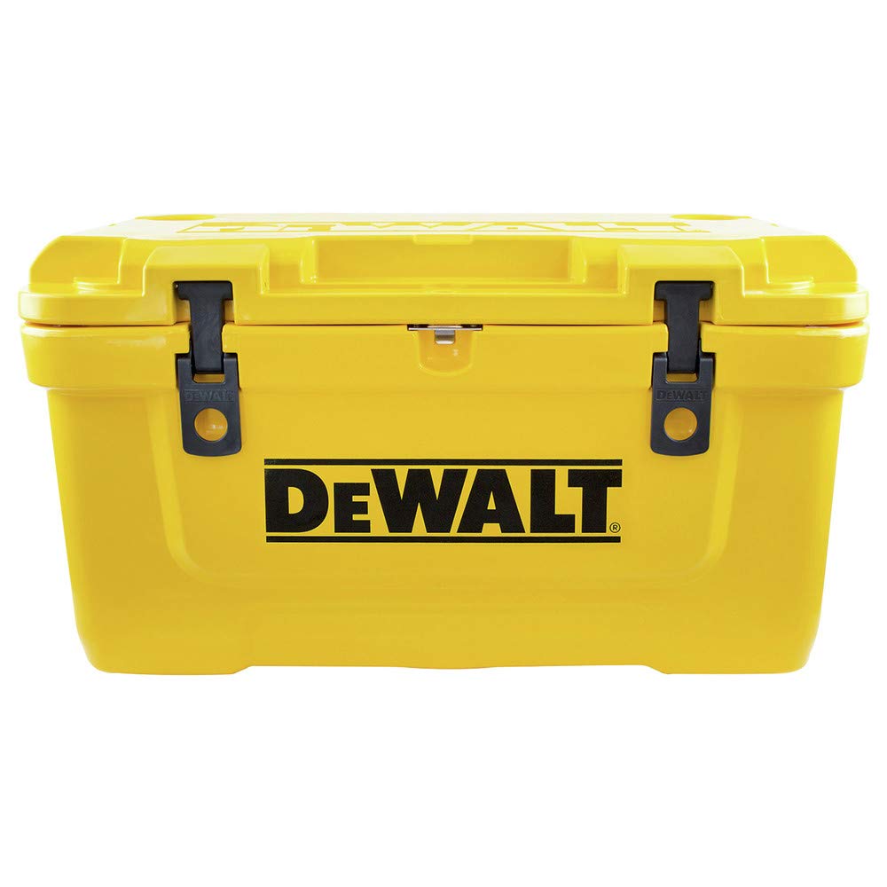 DEWALT 65 Qt Roto Molded Cooler, Heavy Duty Ice Chest for Camping, Sports & Outdoor Activities