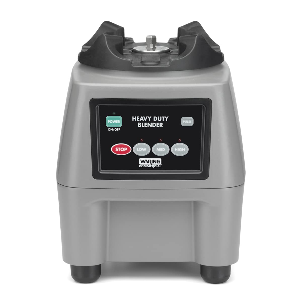 Waring Commercial 3.75 HP, 1 Gallon, Blender Base ONLY, Electronic Touchpad Controls