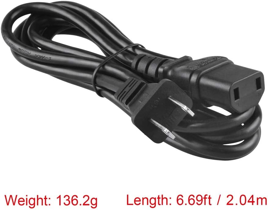 K-MAINS RW-12 RW-10 AC Power Cord Cable Plug for Klipsch Reference Powered Subwoofer