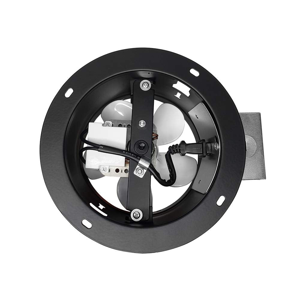BV Ventilation Exhaust Fan for Home 70 CFM - Wall Fan 4.0 Sones Quiet Airflow, Rooms up to 85 sq ft, Room to Room/Rooms to Outdoor, 6" Diameter, Customizable Vent Fans, Removes Odors, Humidity & Smoke