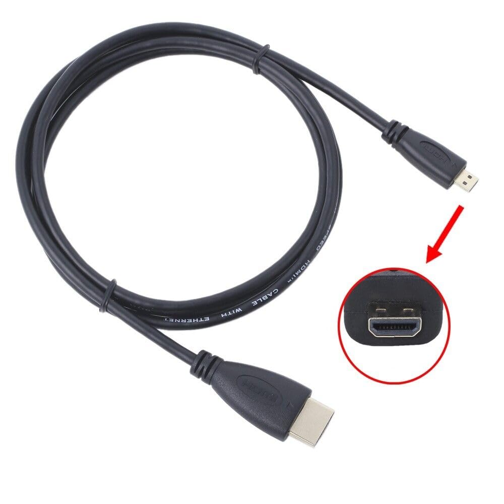 Marg 1080P HC-V770 HDMI A/V HDTV Video Cable Cord for Panasonic K Camcorder Cam