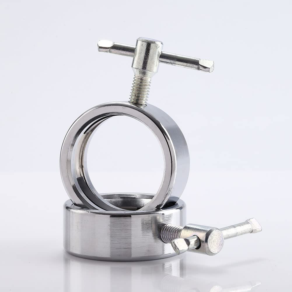 Barbell Collars, 2inch Barbell Collar Clips,Pair of Stainless Steel Barbell Clamp Clips for Weightlifting Fitness Workout Training