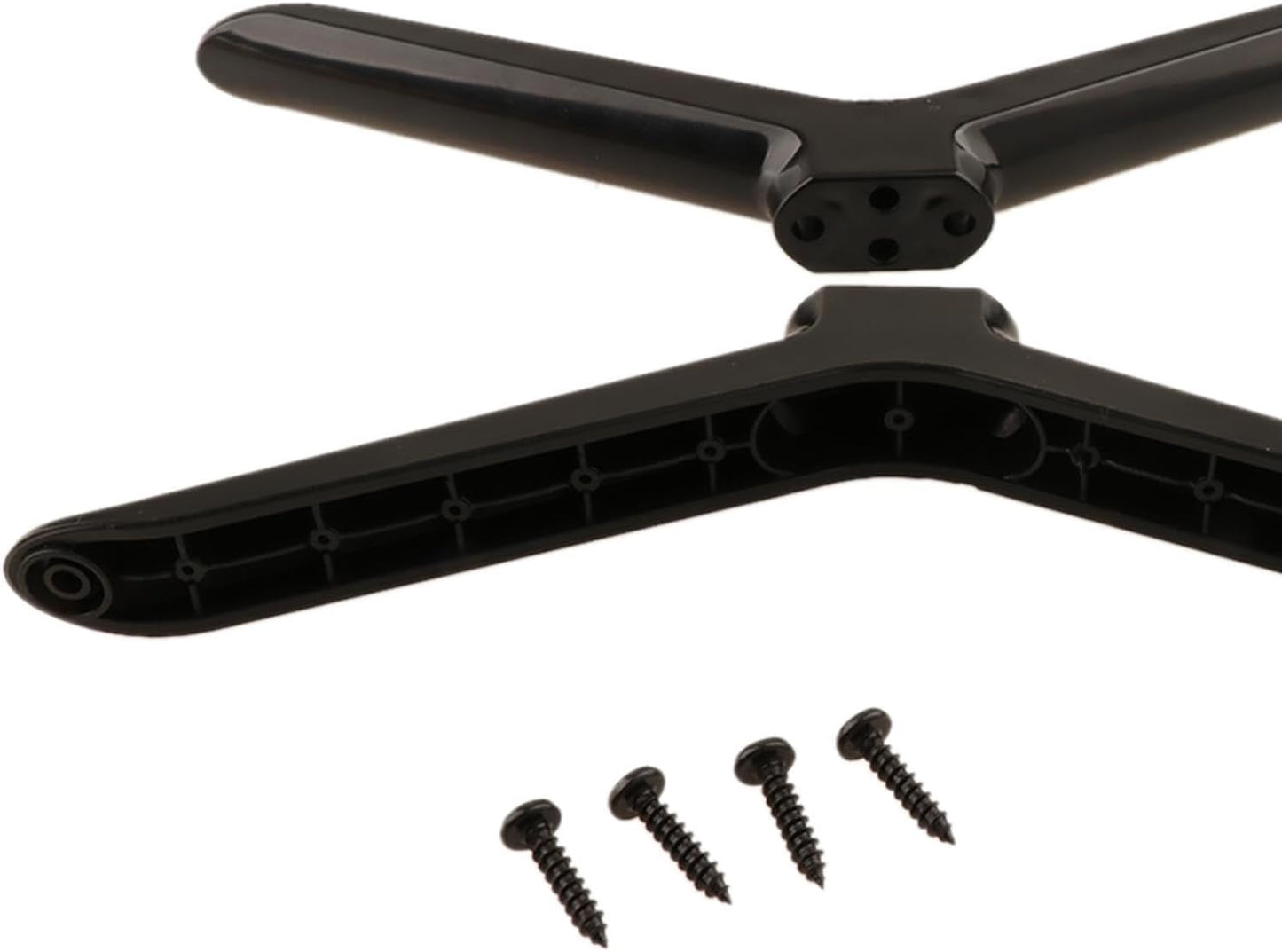 FVDPWYE 2X 22.5cmx5.5cmx2cm TV Base Stand Table Top TV Legs