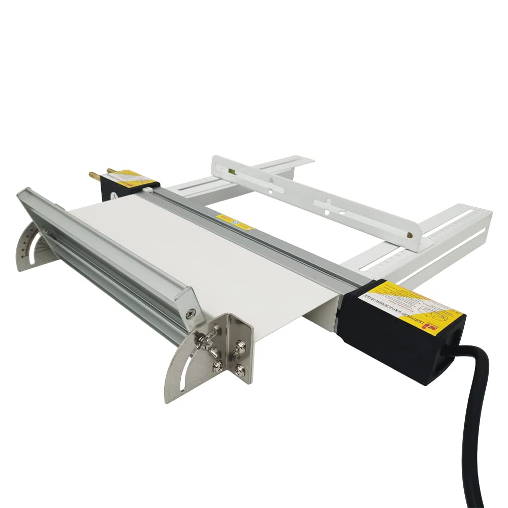 PreAsion 110V Acrylic Plastic Heat Bending Machine 12inch/30cm with Bracket Angle Adjustment PVC Bender