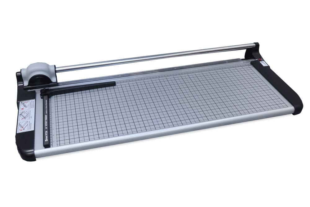 United Office Products RT26 Commercial Rotary Paper Trimmer, Sturdy Metal Base, 26" Cut Length, 15 Sheet Capacity, Paper Cutter for Offices, Schools and Crafts