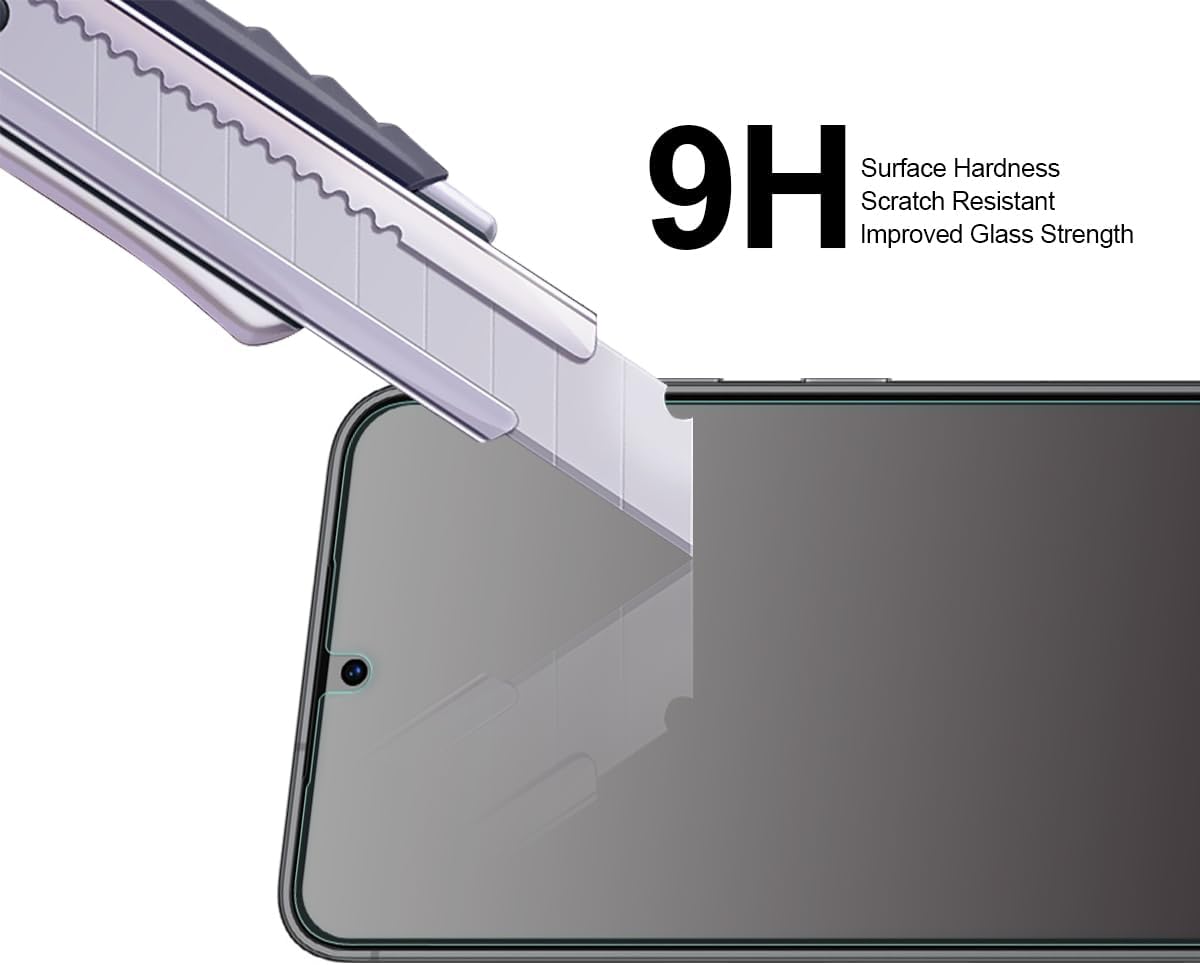(3 Pack) S24 Supershieldz Designed for Samsung Galaxy Tempered Glass Screen Protector, Anti Scratch, Bubble Free